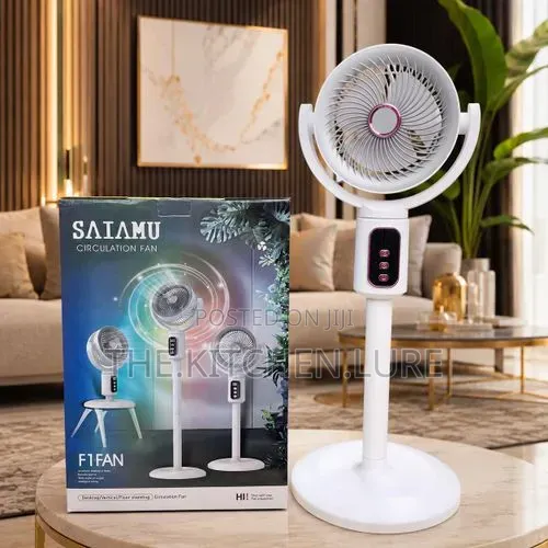 SAIAMU 3-in-1 Fan Mai Juyawa Mai Tsayawa/Na tebur - 1