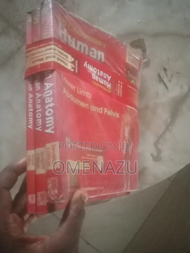 Littafin Jikin Dan Adam na Chaurasia (Volumes 2, 3, 4) - 1