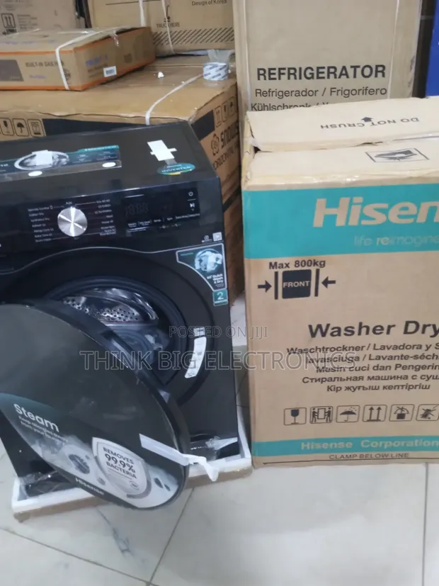 Hisense 8kg Front Load Washer & 5kg Dryer - 1