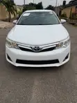 2013 Toyota Camry LE White - 2