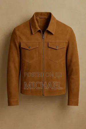 Babban Jaket Ɗin Denim Baƙi (Mata da Maza)