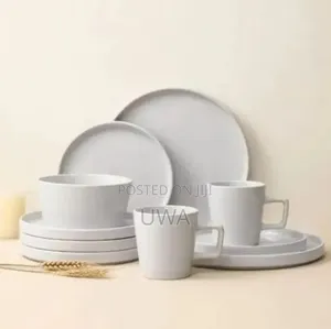 16-Piece Modern Matte Ceramic Dinnerware Set