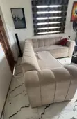 Home Interiors Beige Sofa Set - Used - 3
