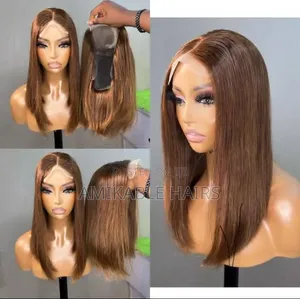 DD Human Hair Bob Wig - Color 4