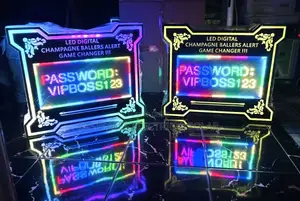 Custom LED Message Board & Bottle Presenter