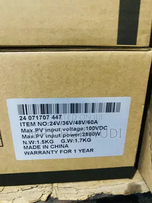 Yohako 60A MPPT Solar Charge Controller (24V/36V/48V)