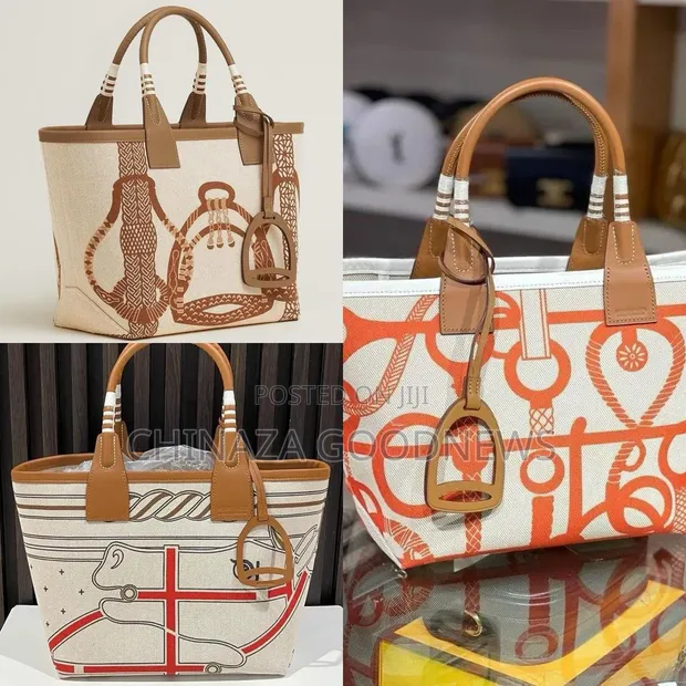Luxury Canvas Tote Bag - 3 Designs - Classy - 1