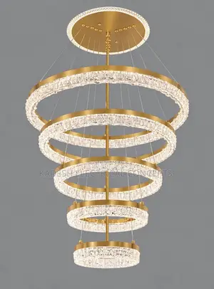 Sanyen Kyakkyawan Crystal LED Fitilar Rufi Pendant