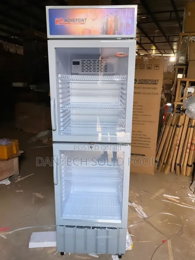 Double Door Display Fridge - 1