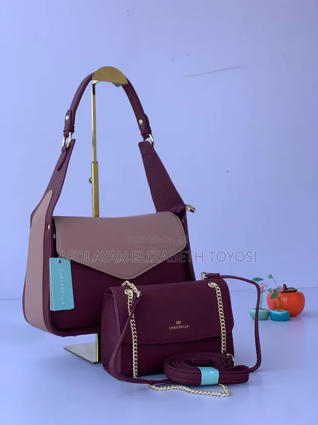 Chris Bella Women's Genuine Leather Handbag - 1