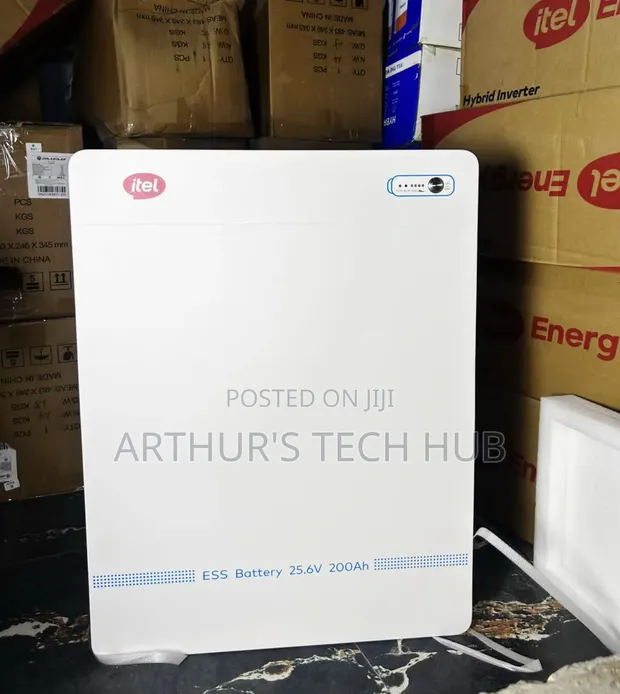 Itel 24V 5.12kWh Lithium Battery - 1