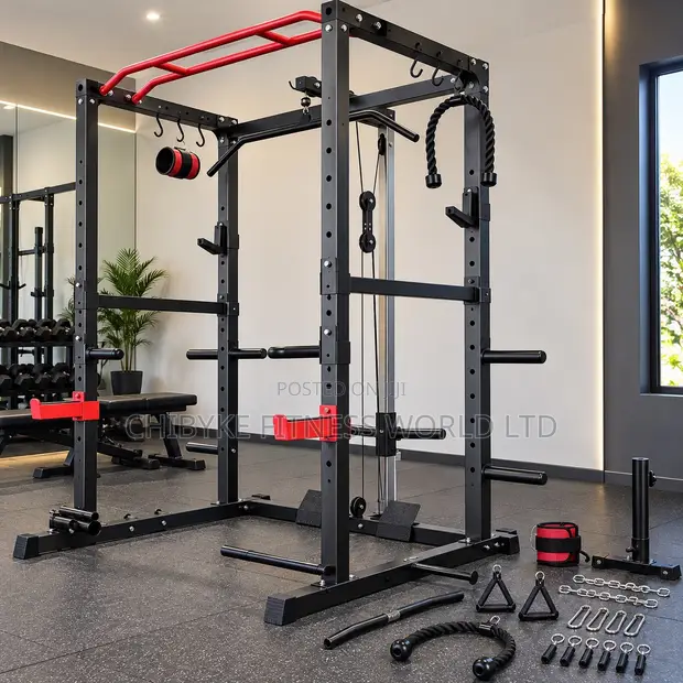 Olympic Power Rack (1200lbs Capacity) - 1
