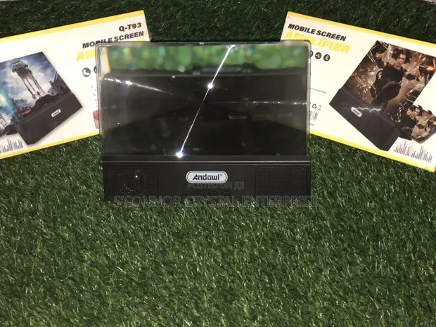 Mobile Screen Magnifier tare da Bluetooth Speaker - 1