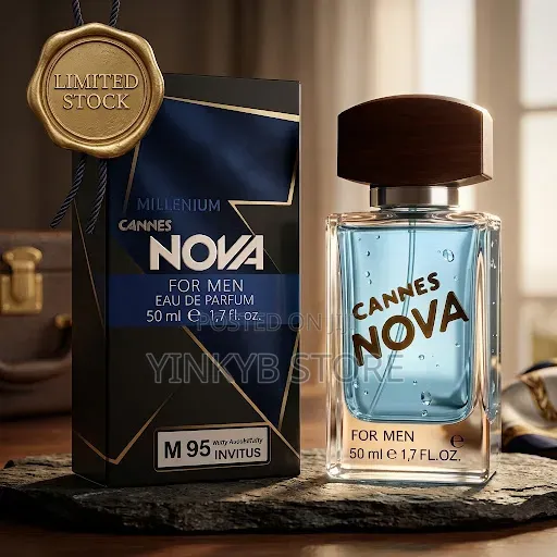 Cannes Nova M95 Perfume 50ml - Invictus Inspired - 1