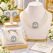 LR Jewelry Set: Necklace, Bracelet & Earrings - 3