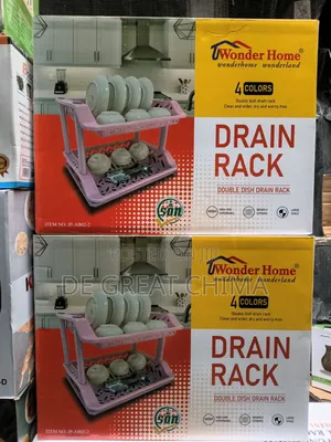 Quality Plastic 2-Layer Plate Rack