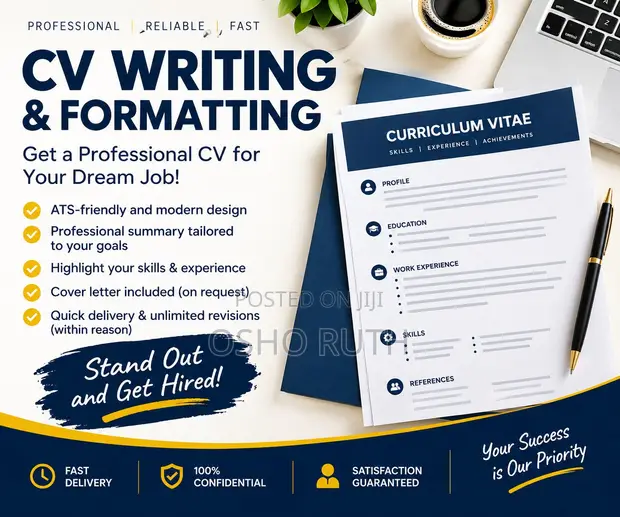 Professional CV Writing & Formatting Service - 1