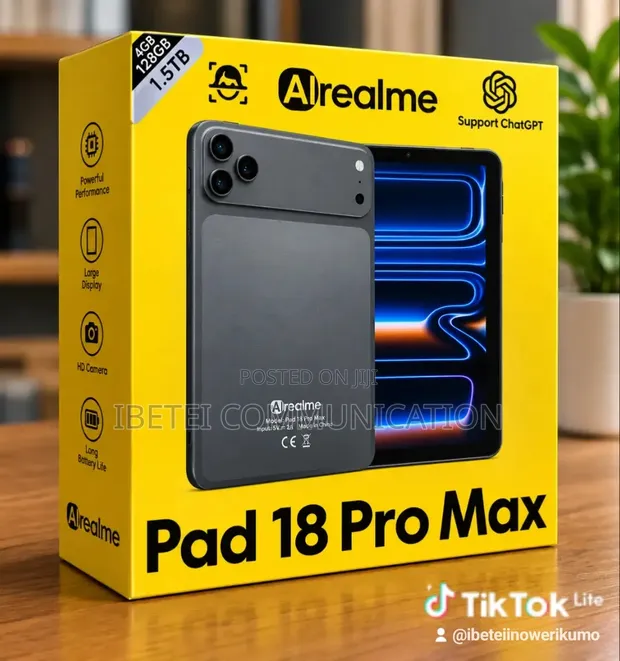 New Realme Pad 55 Ultra Max 1TB Gray - 1