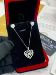 VVS Moissanite Diamond Kalaba da 'Yan kunne - 1