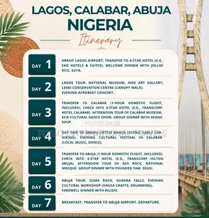 Nigeria Cultural Explorer: 7-Day End of Year Holiday Tour 2026