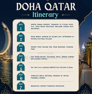 Qatar: 7-Day Cultural Holiday - End of Year 2026