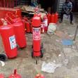 9kg CO2 Fire Extinguisher on Wheels - 1
