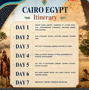 Egypt Ancient Wonders 7-Day Holiday 2026