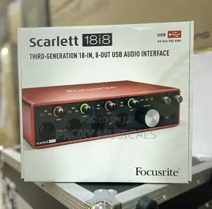 Focusrite Scarlett 18i8 3rd Gen USB Audio Interface