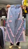 Purple Brand Baggy Jeans - 1