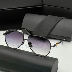Omega Unisex Retro Square Sunglasses
