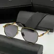 Omega Unisex Retro Square Sunglasses - 3