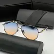 Omega Unisex Retro Square Sunglasses - 5