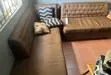 Large L-Shape Couch with 3 Pillows - 1