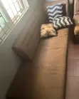 Large L-Shape Couch with 3 Pillows - 3