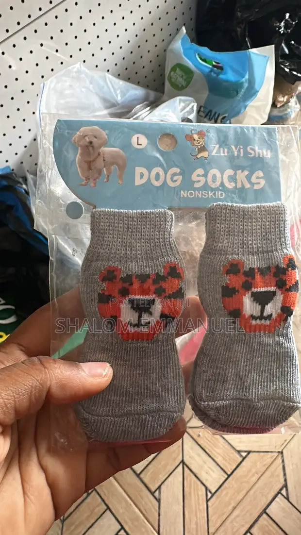 Dog Socks - Anti-Slip Pet Paw Protectors - 1