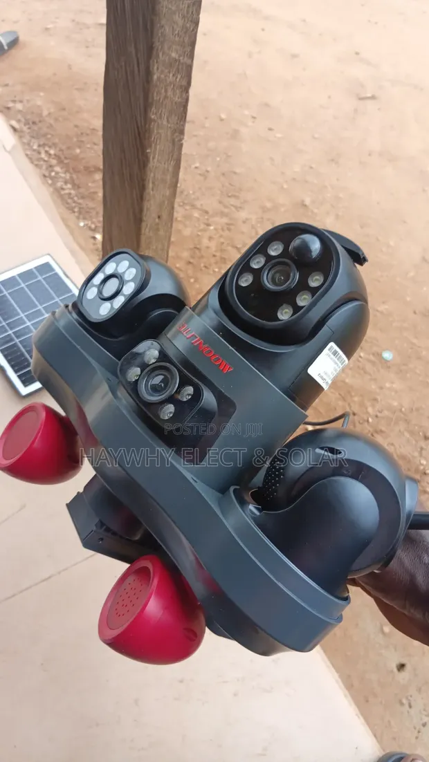 Solar Powered 4G/WiFi CCTV Camera - 1
