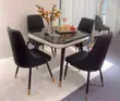 4 Seater Marble Top Dining Set - 2