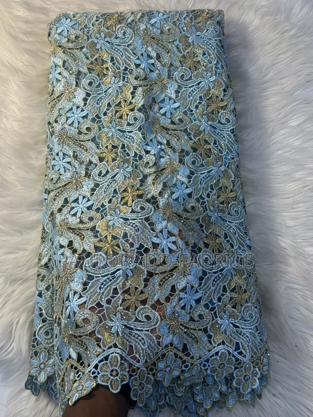 Korean Cord Lace Fabric - New Arrival - 1
