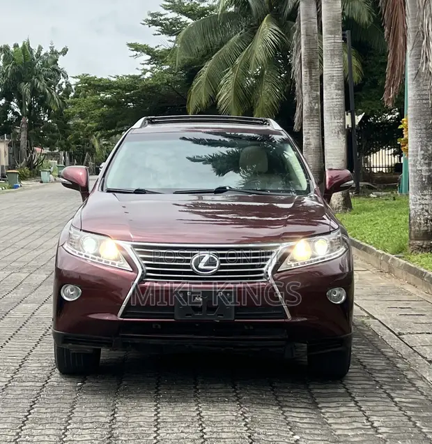 Lexus RX 450h AWD 2013 Burgundy - 1