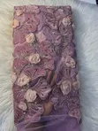 Luxury Indian Beaded Lace Fabric - Akalla Yard 5 - 2