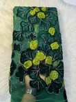 Luxury Indian Beaded Lace Fabric - Akalla Yard 5 - 3