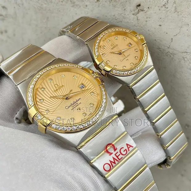 Omega Quality Luxury Couples Set Wristwatch - 1