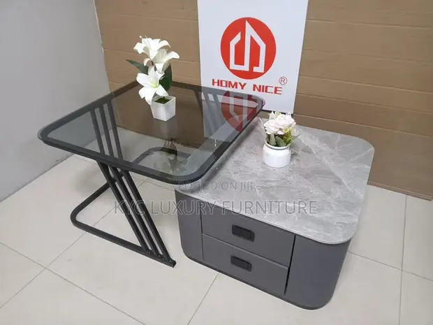 KYC Luxury Two Drawer Center Table - 1