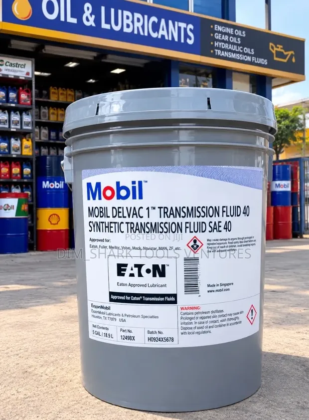 Mobil Delvac 1 Transmission Fluid 40 Synthetic SAE 40 - 1