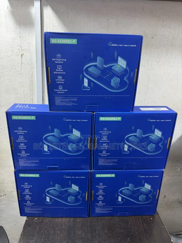 Ruijie RG-ES209GC-P 9-Port Gigabit Smart Cloud PoE Switch - 1