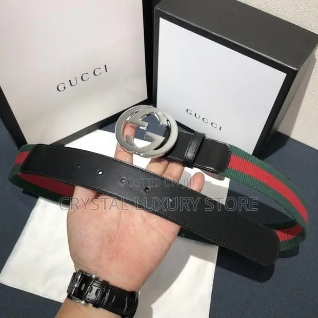 Gucci Quality Luxury Men Genuine Leather Belt - 1