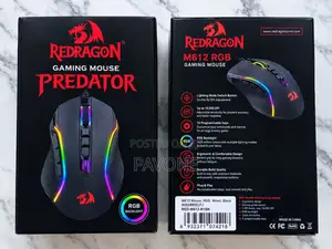 Redragon M612 RGB Predator Gaming Mouse