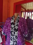 Ankara Kimono Jacket and Shorts Set - 2