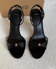 Mango Black Open-Toe Strappy Heeled Sandals - 2