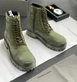 Luxury Balenciaga Men's Black Leather Boots - 2